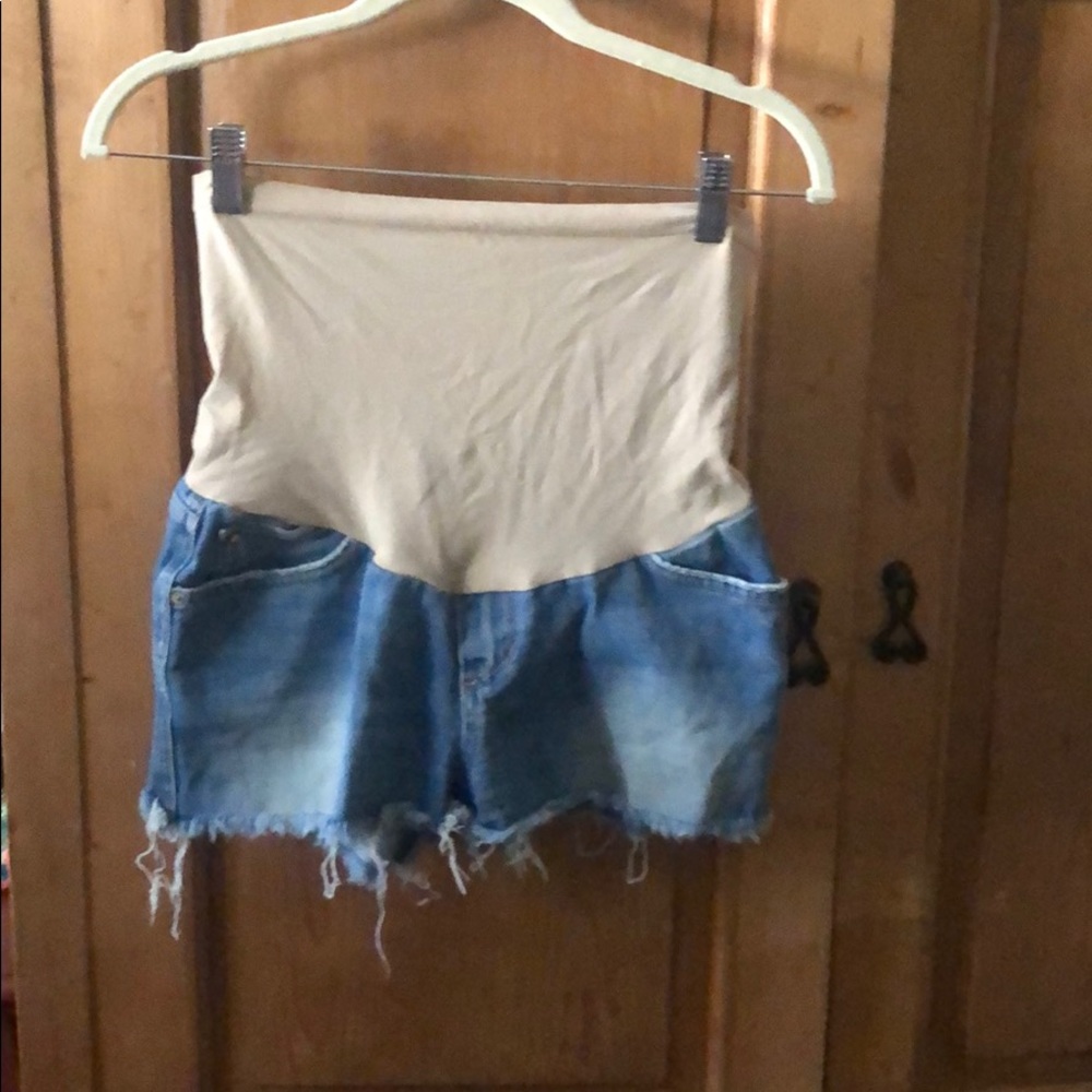 Joes Jean maternity shorts